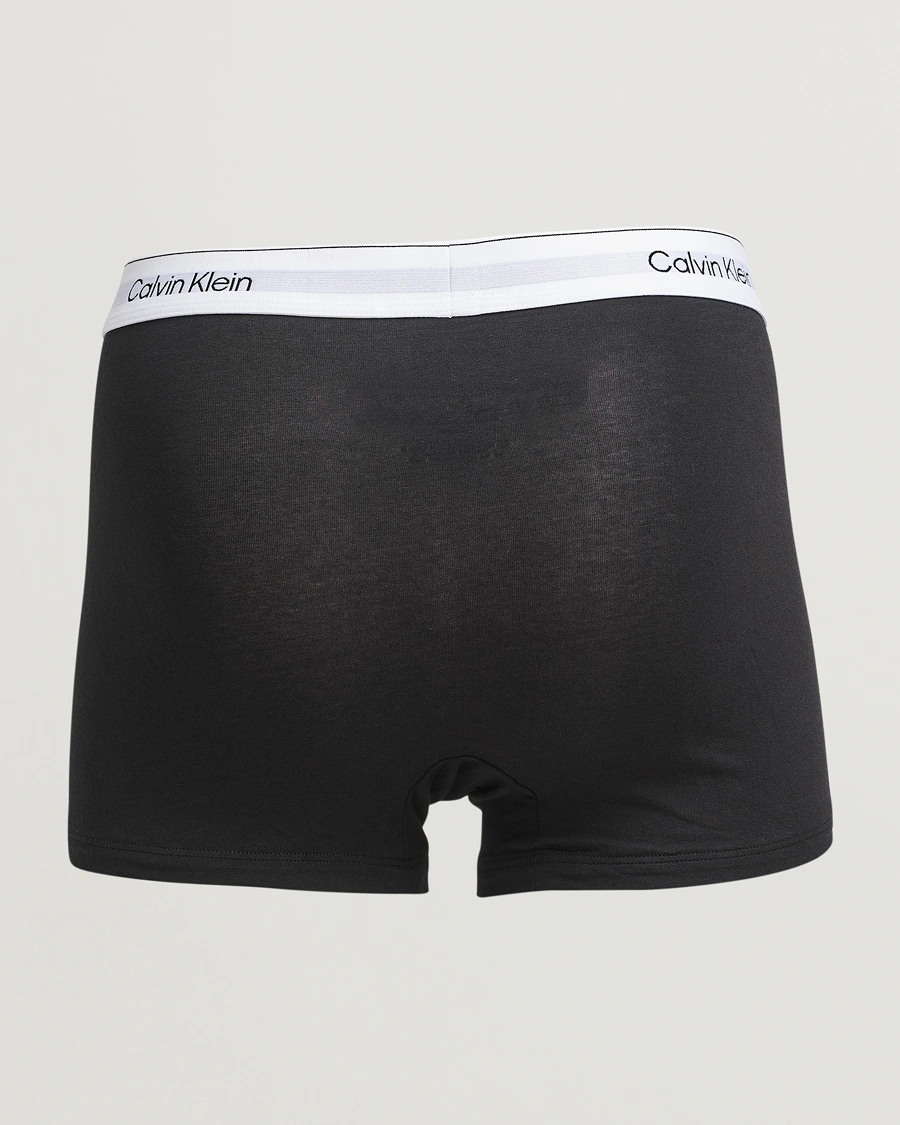 Herre | Undertøy | Calvin Klein | 3-Pack Icon Cotton Stretch Relaxed Trunk Black/White/Grey