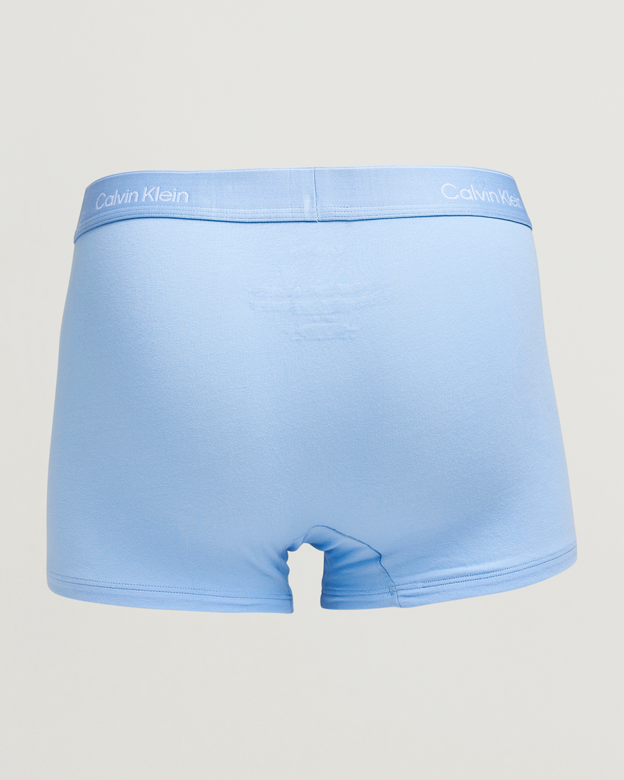 Herre | Undertøy | Calvin Klein | 3-Pack Icon Cotton Stretch Trunk Black/Blue/Green