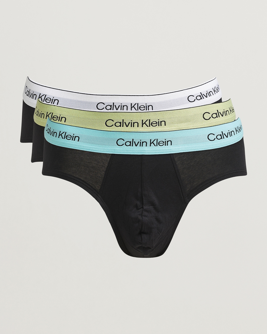Herre | Undertøy | Calvin Klein | 3-Pack Icon Cotton Stretch Hip Brief Black