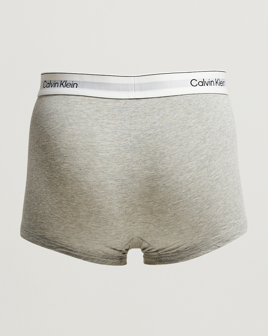 Herre | Undertøy | Calvin Klein | 5-Pack Icon Cotton Stretch Trunk Black/White/Grey