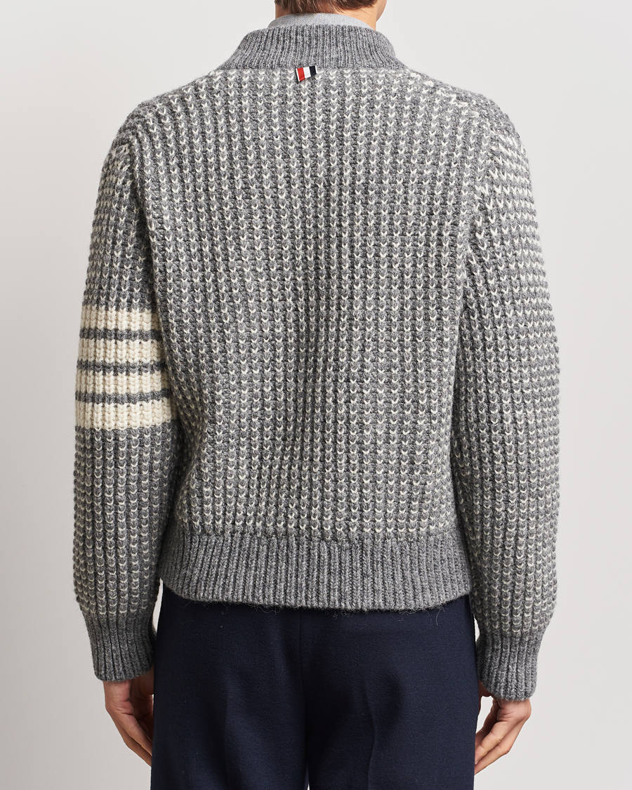 Herre | Jakker | Thom Browne | Irish Wool Bomber Jacket Medium Grey