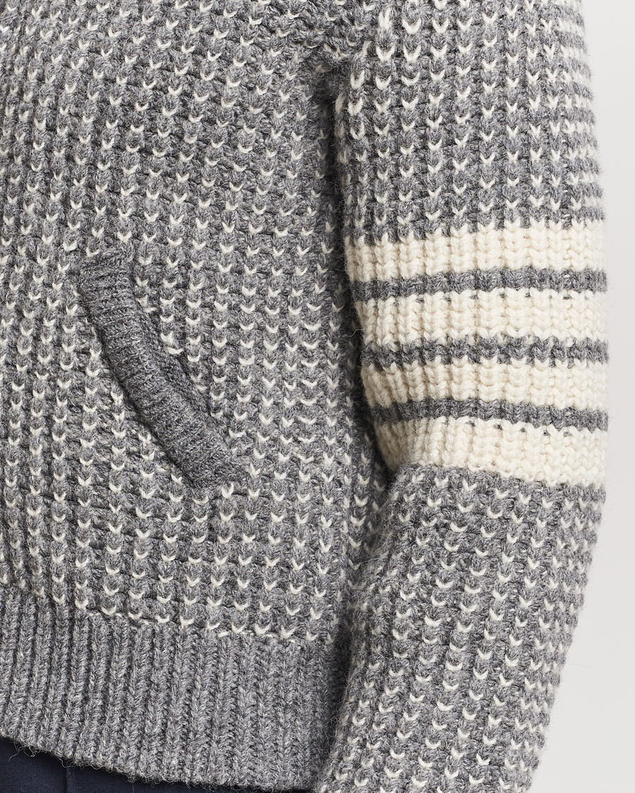 Herre | Jakker | Thom Browne | Irish Wool Bomber Jacket Medium Grey