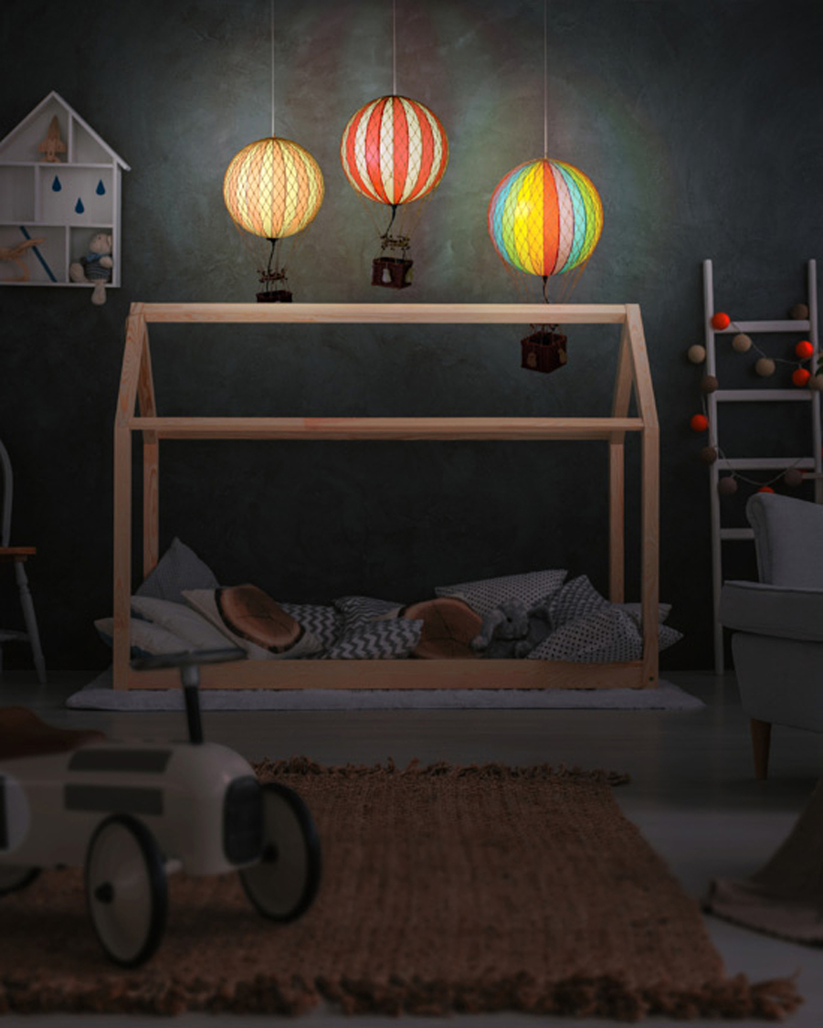 Herre | Til hjemmet | Authentic Models | Royal Aero Led Balloon Pink Light