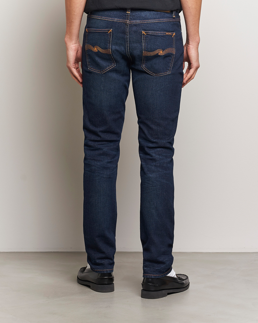Herre | Jeans | Nudie Jeans | Lean Dean Jeans Blue Night