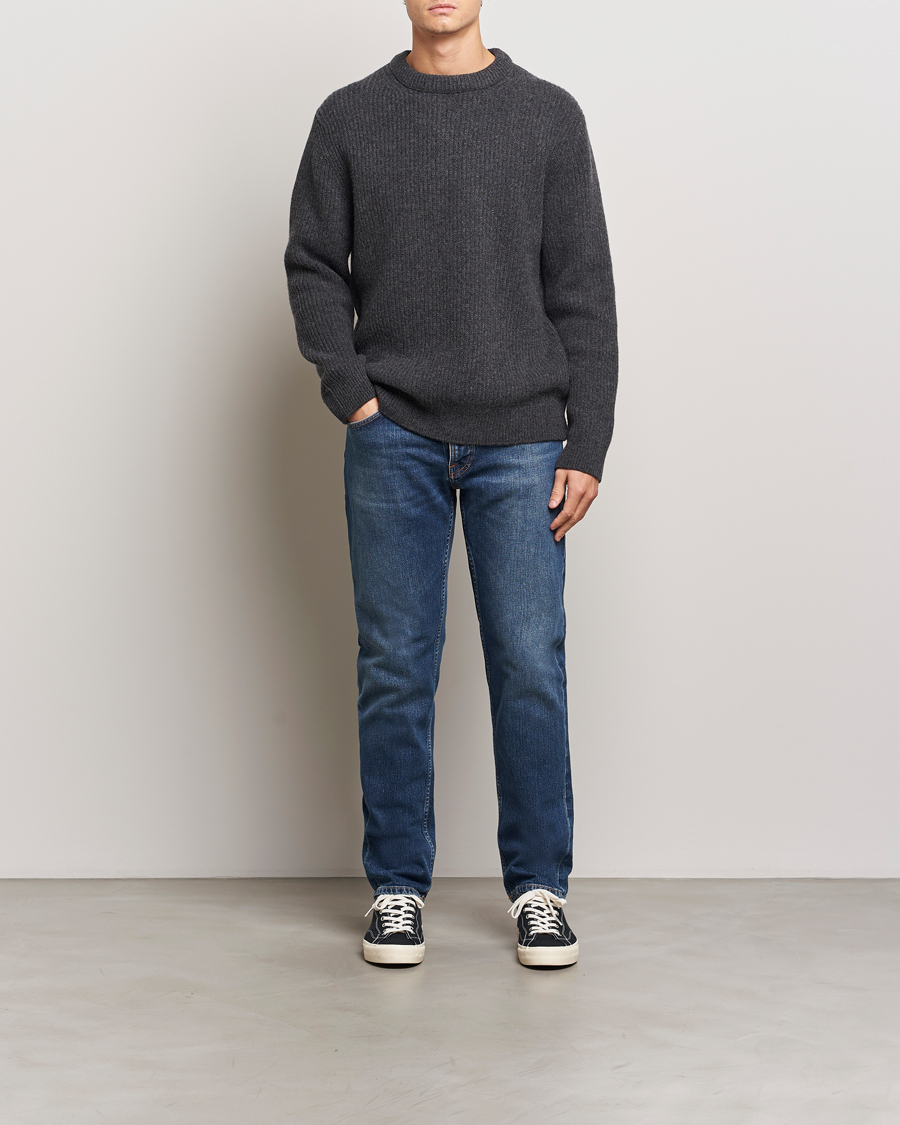 Herre | Jeans | Nudie Jeans | Solid Ollie Jeans Wild Blue