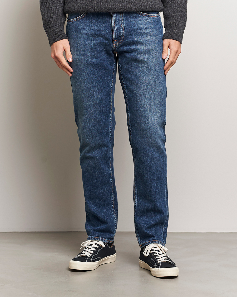 Herre | Jeans | Nudie Jeans | Solid Ollie Jeans Wild Blue