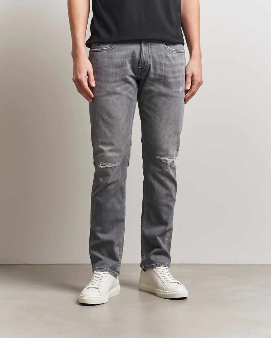 Herre | Jeans | Replay | Rocco Comfort Fit Stretch Jeans Washed Grey
