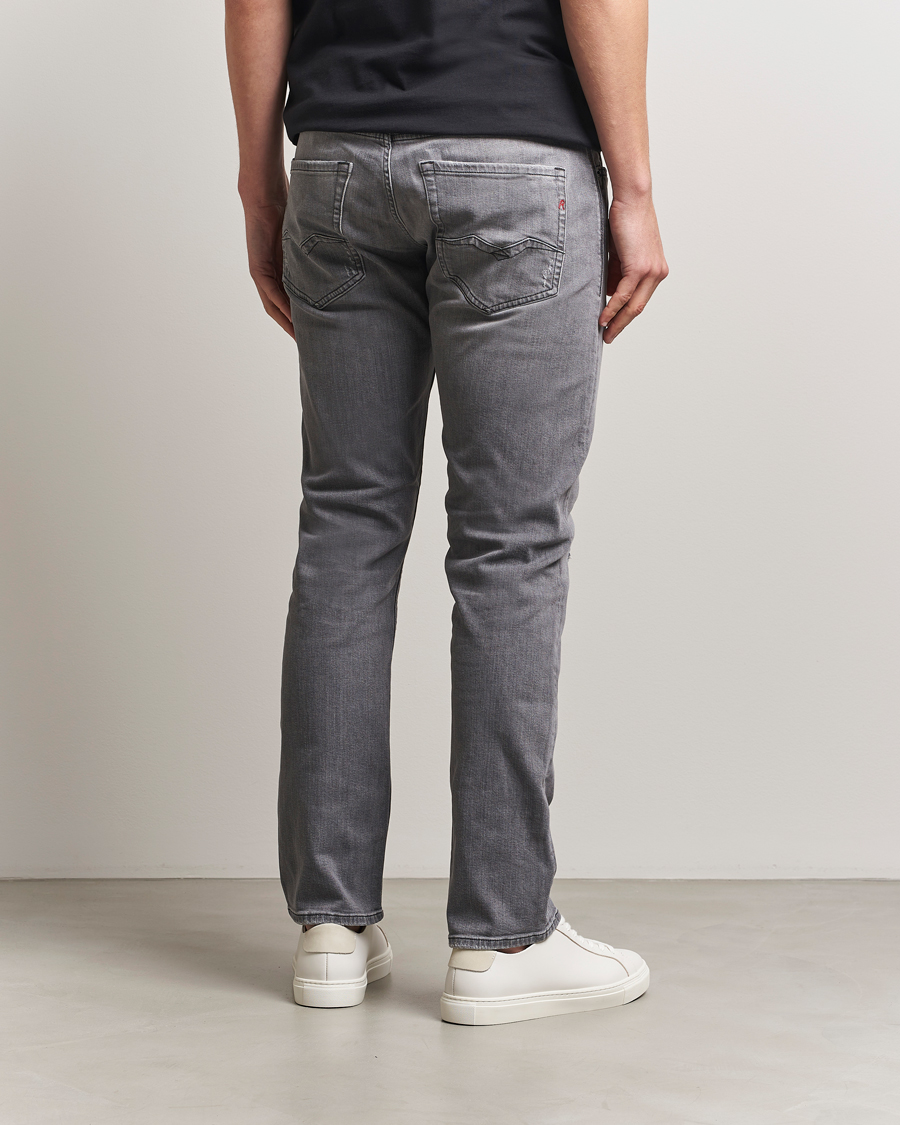 Herre | Jeans | Replay | Rocco Comfort Fit Stretch Jeans Washed Grey