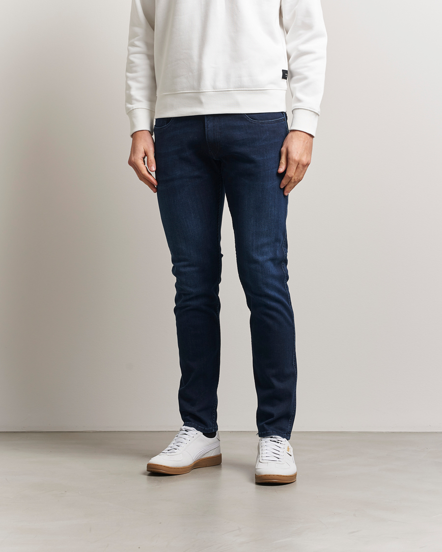 Herre | Jeans | Replay | Anbass Powerstretch Jeans Dark Blue