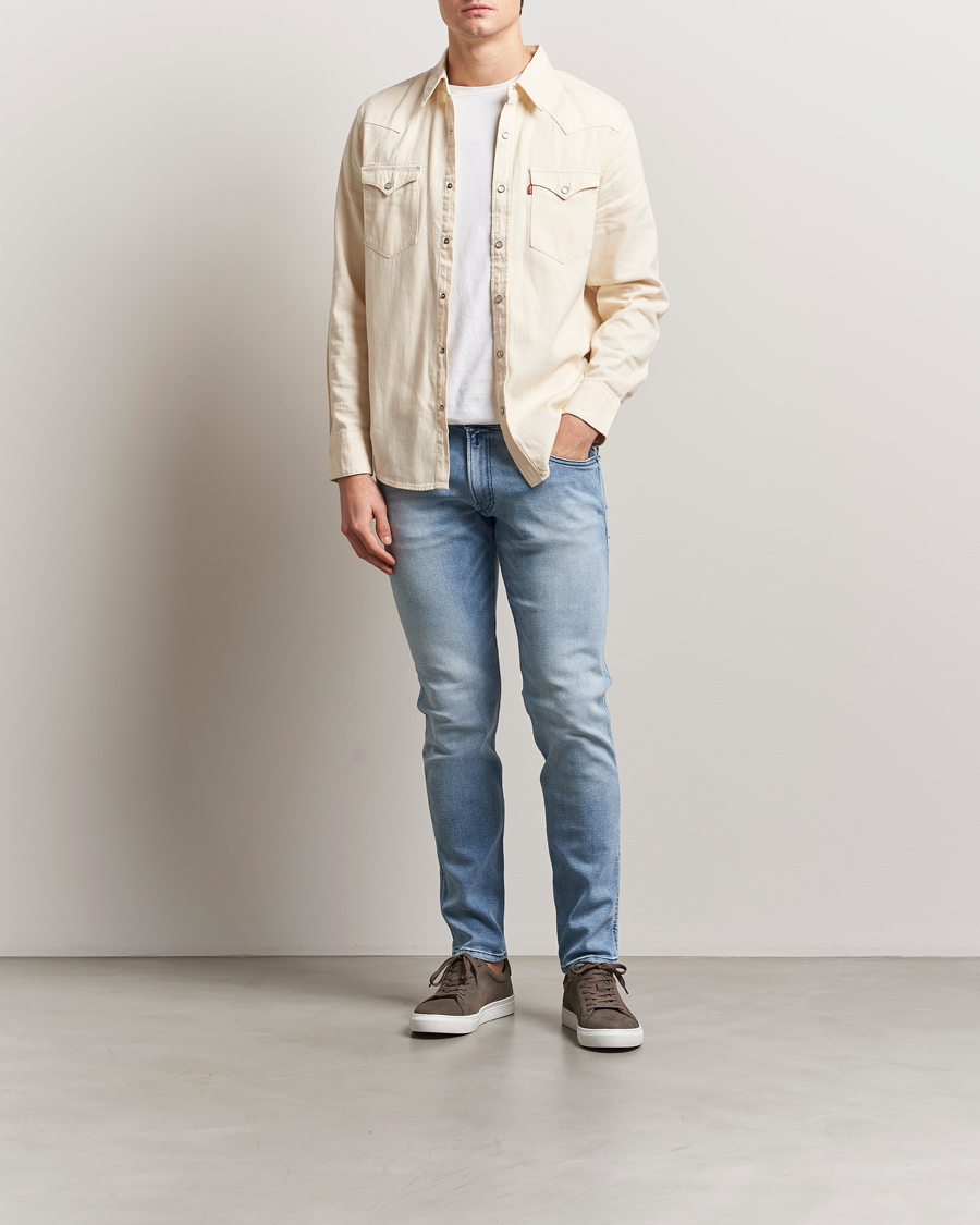 Herre | Jeans | Replay | Anbass Powerstretch Jeans Light Blue