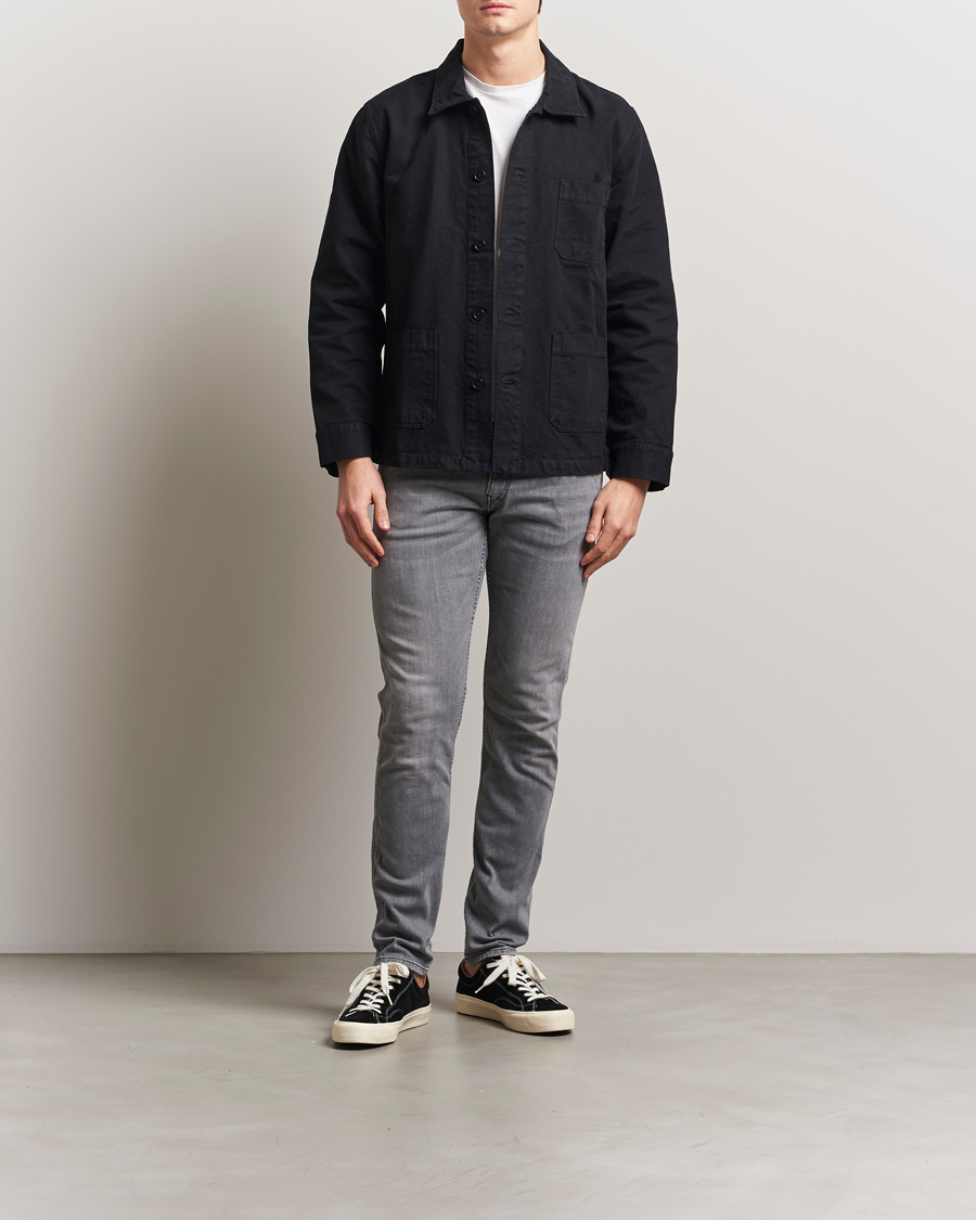 Herre | Jeans | Replay | Anbass Stretch Jeans Washed Grey