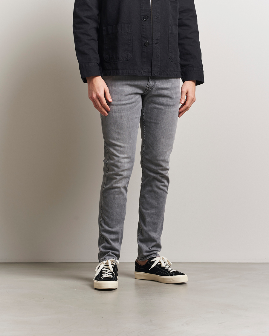 Herre | Jeans | Replay | Anbass Stretch Jeans Washed Grey