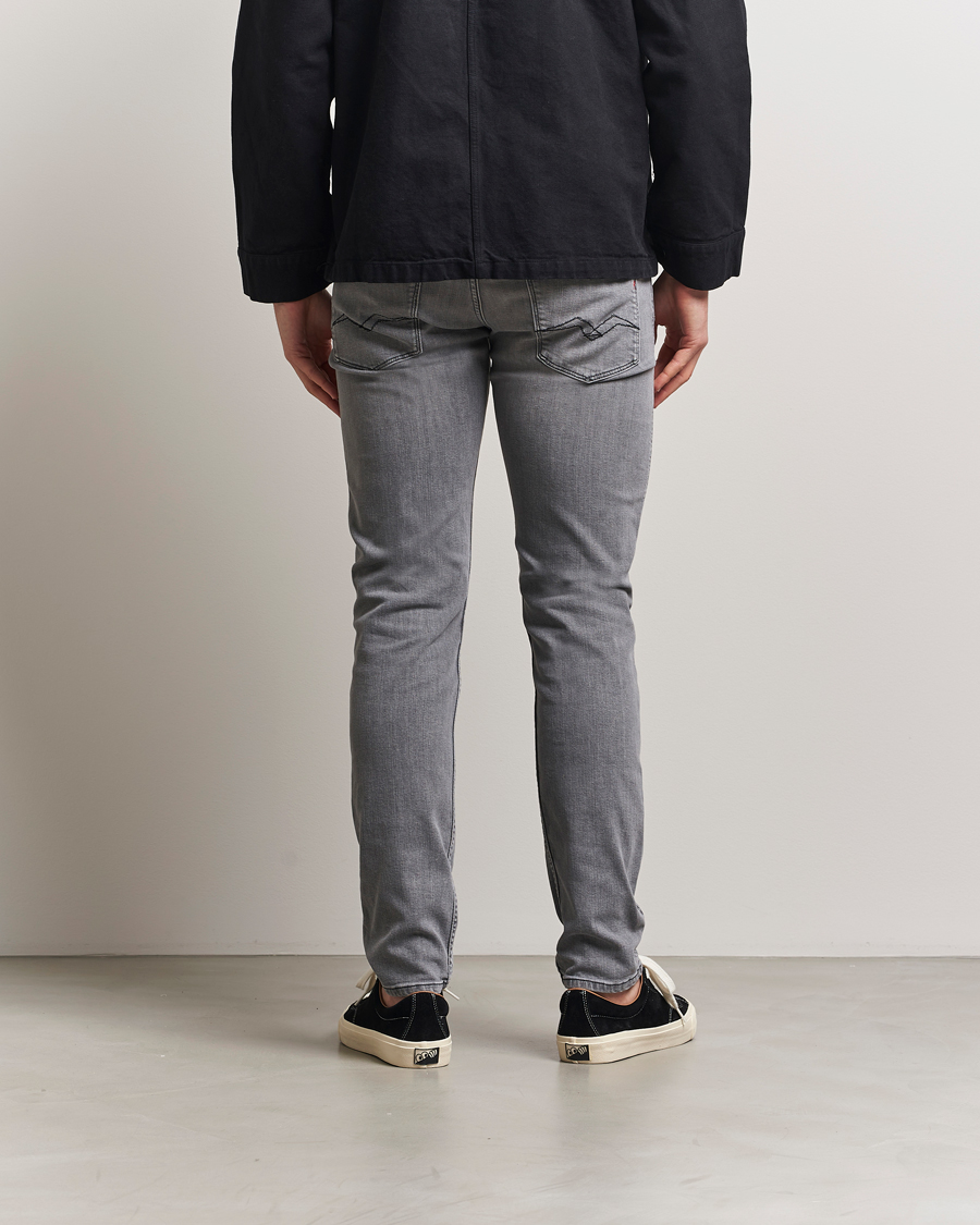 Herre | Jeans | Replay | Anbass Stretch Jeans Washed Grey