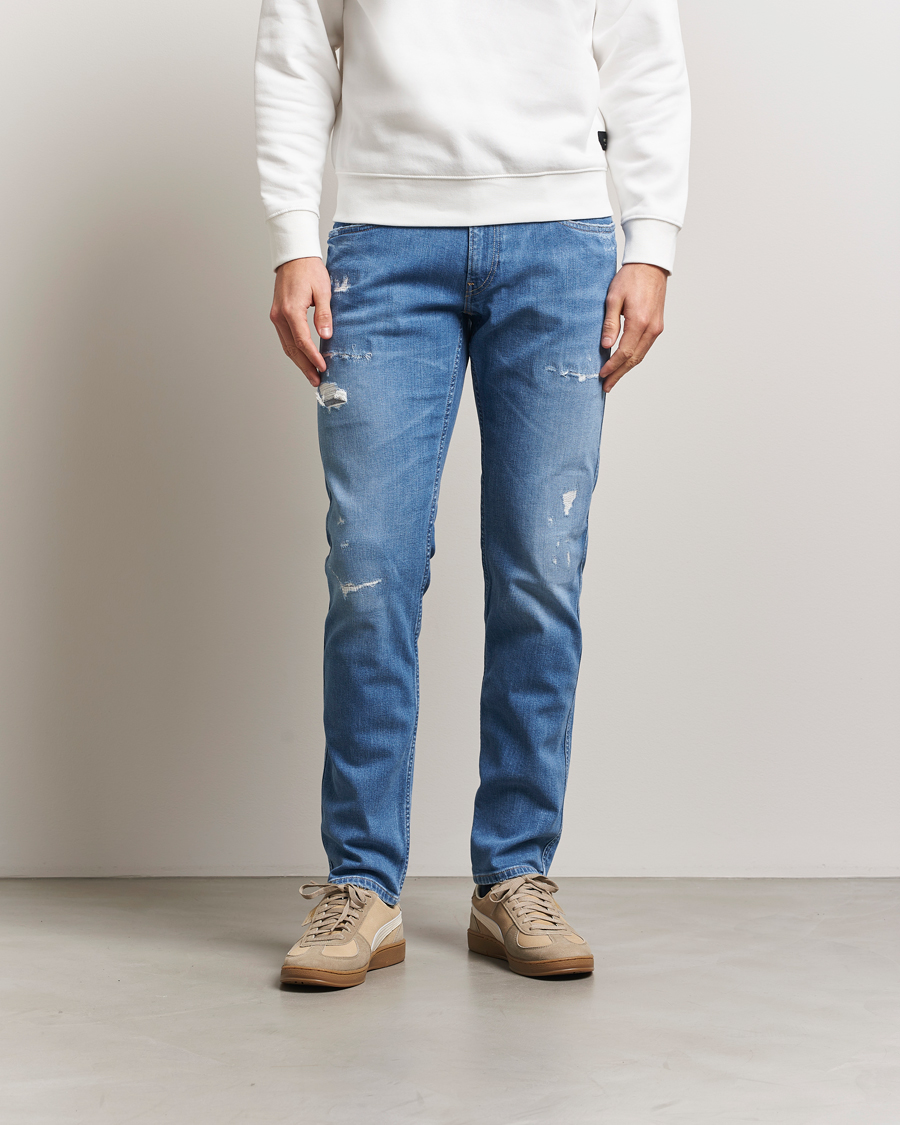 Herre | Jeans | Replay | Anbass Stretch Jeans Medium Blue