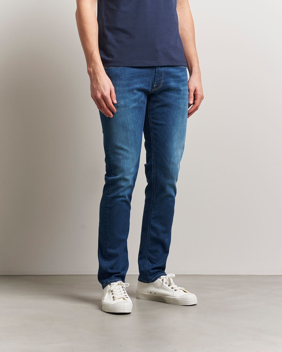 Herre | Jeans | Replay | Grover Straight Fit Hyperflex Jeans Medium Blue