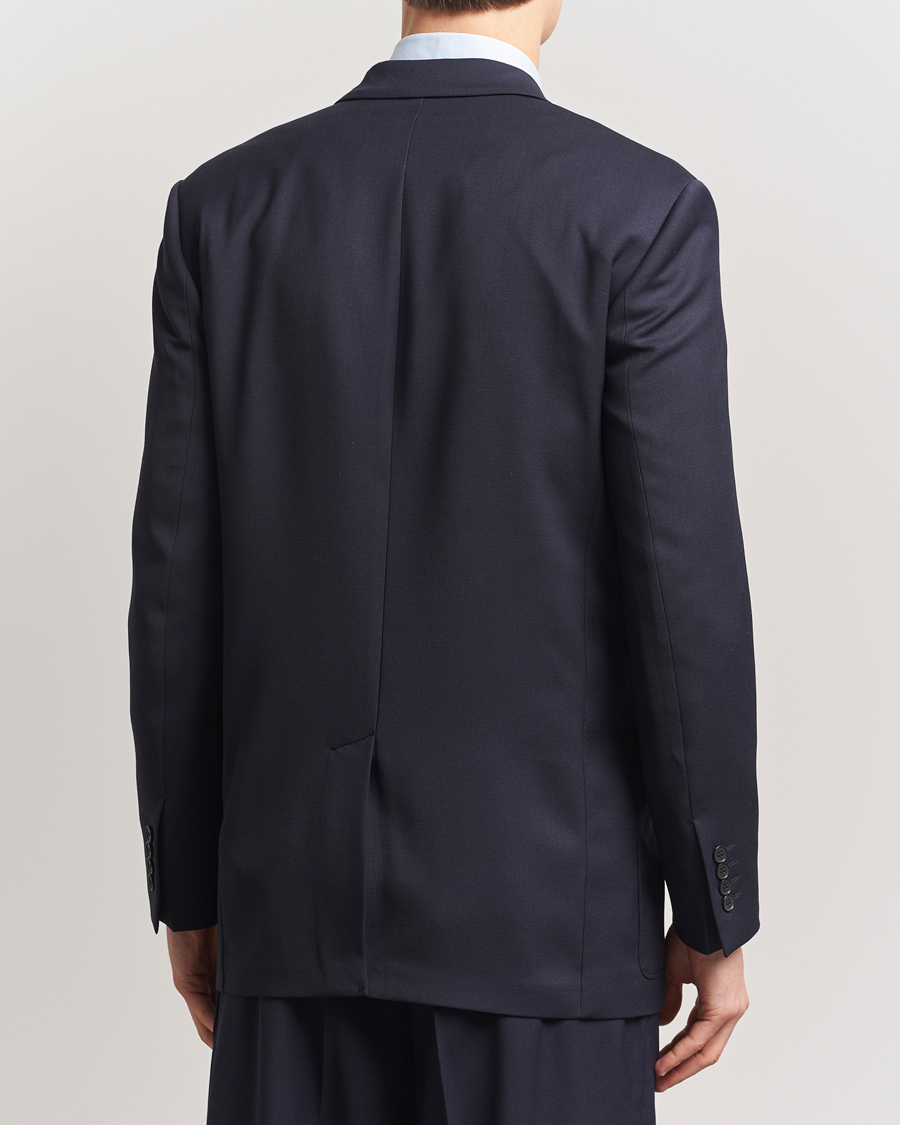 Herre | Dressjakker | Filippa K | Patch Pocket Double Breasted Blazer Navy