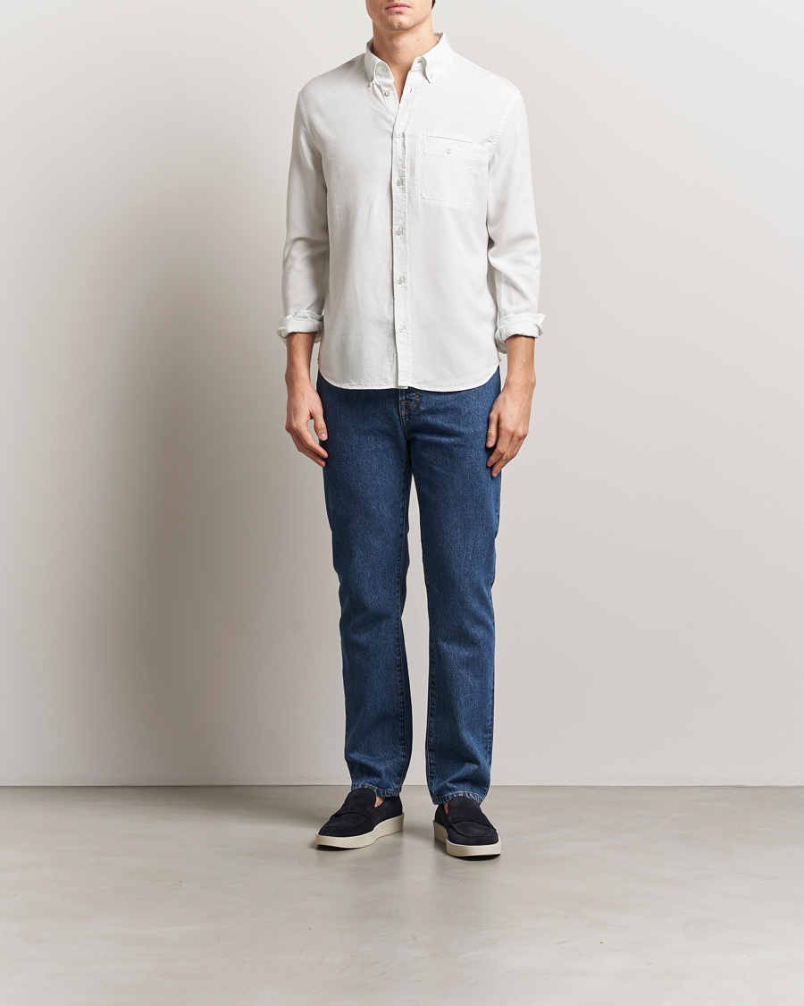 Herre | Skjorter | Filippa K | Zachary Lyocell Shirt Pale Blue