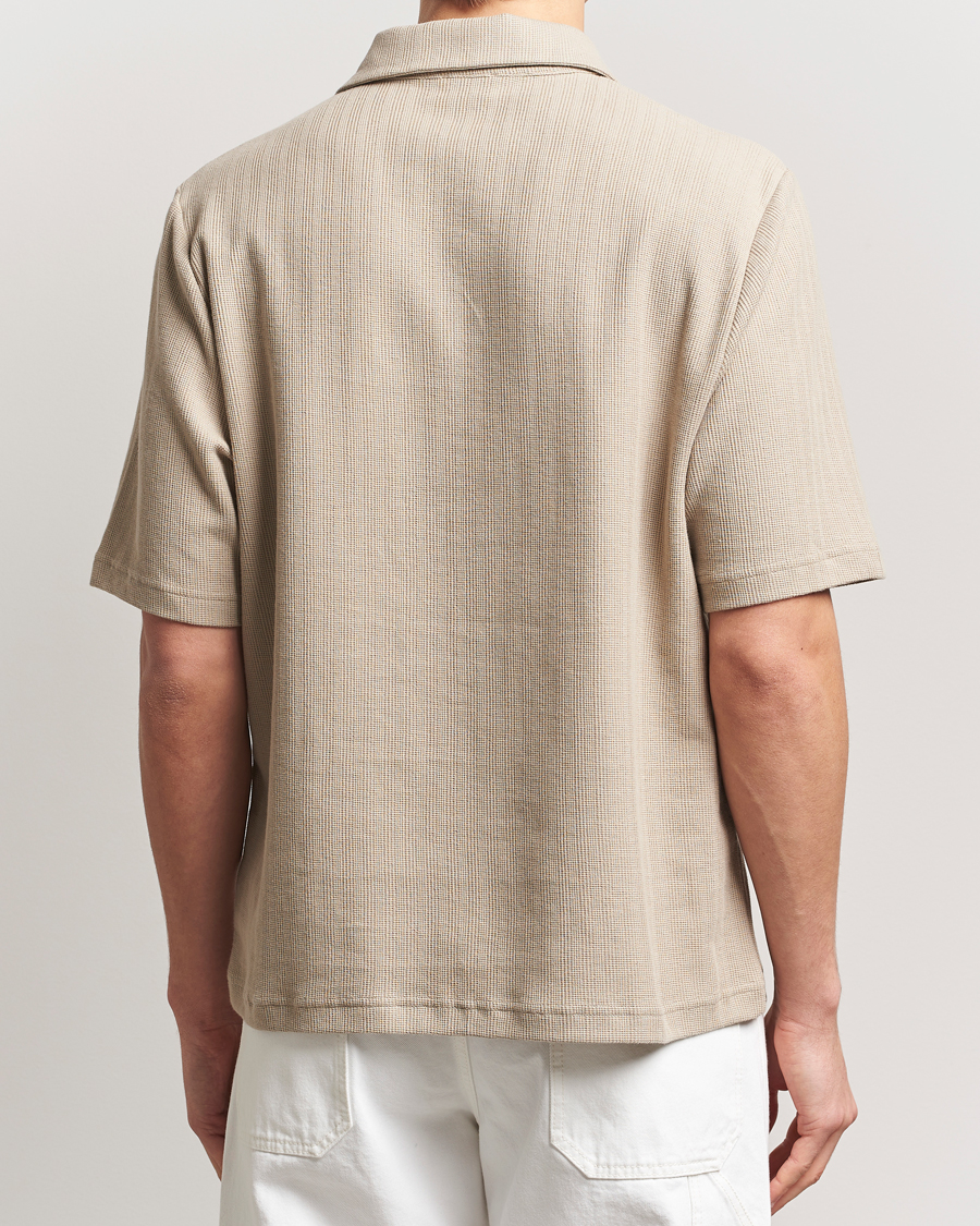 Herre | Pikéer | Filippa K | Cotton Jersey Polo Faded Khaki