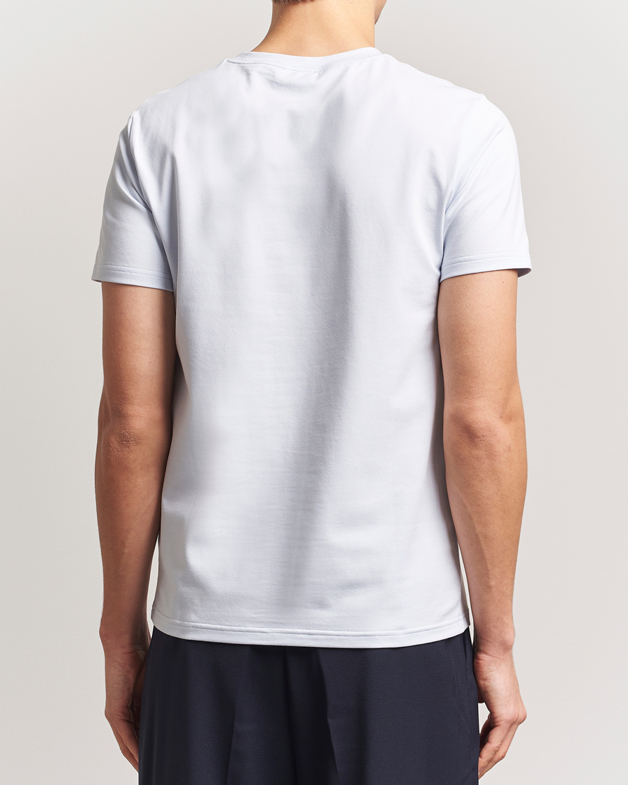 Herre | T-Shirts | Filippa K | Soft Lycra T-Shirt Ice Blue