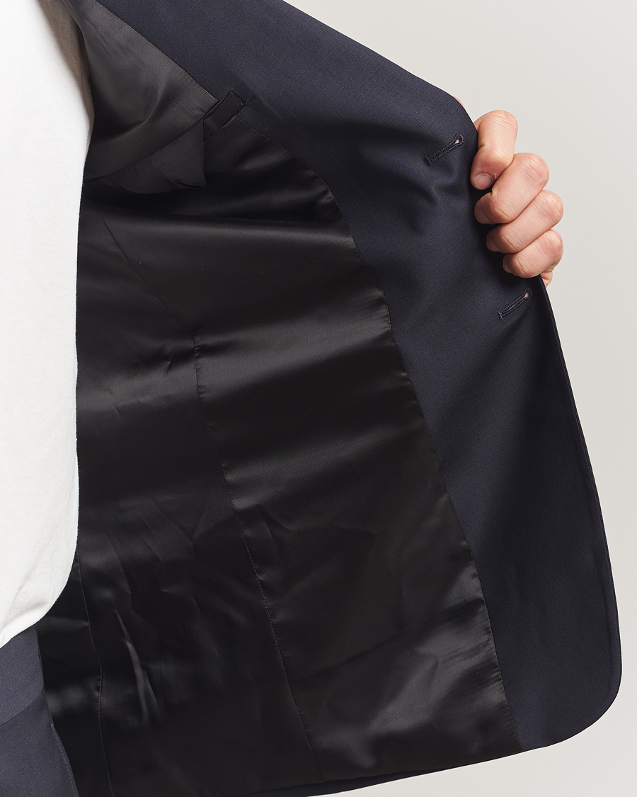 Herre | Dressjakker | Filippa K | Slim Wool Blazer Dark Navy