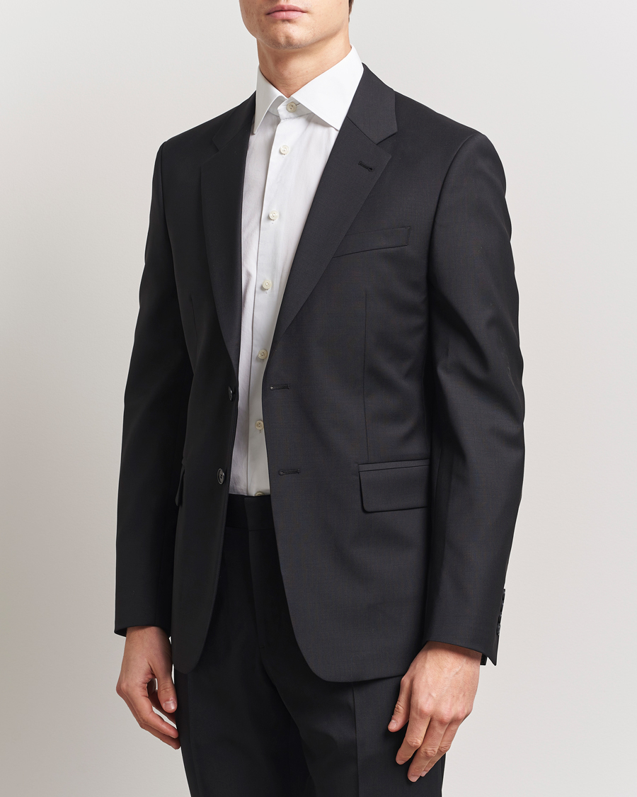 Herre | Dressjakker | Filippa K | Slim Wool Blazer Black