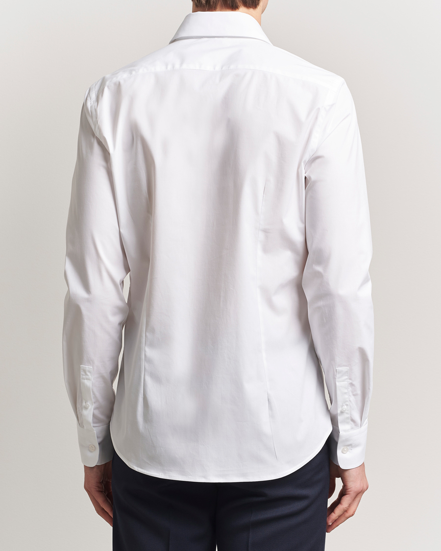 Herre | Skjorter | Filippa K | Slim Cotton Stretch Shirt White