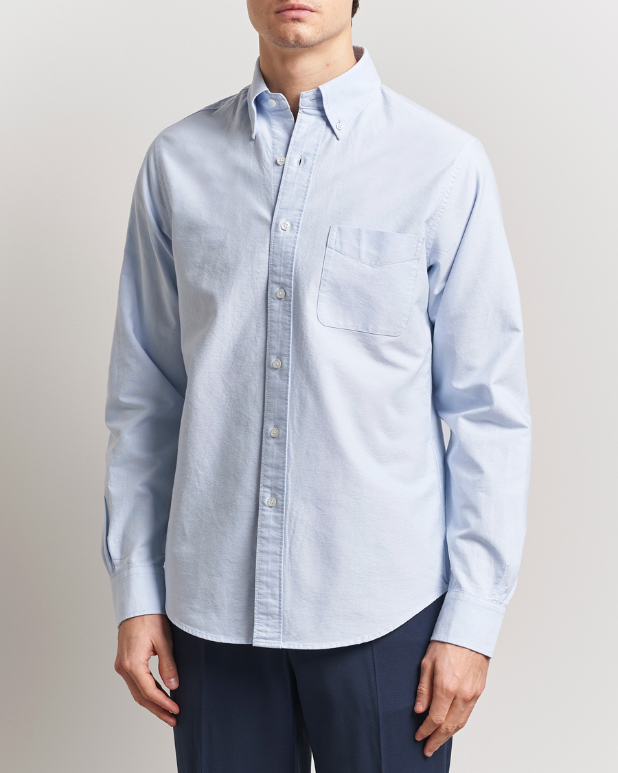 Herre | Skjorter | Filippa K | Slim Oxford Shirt Light Blue