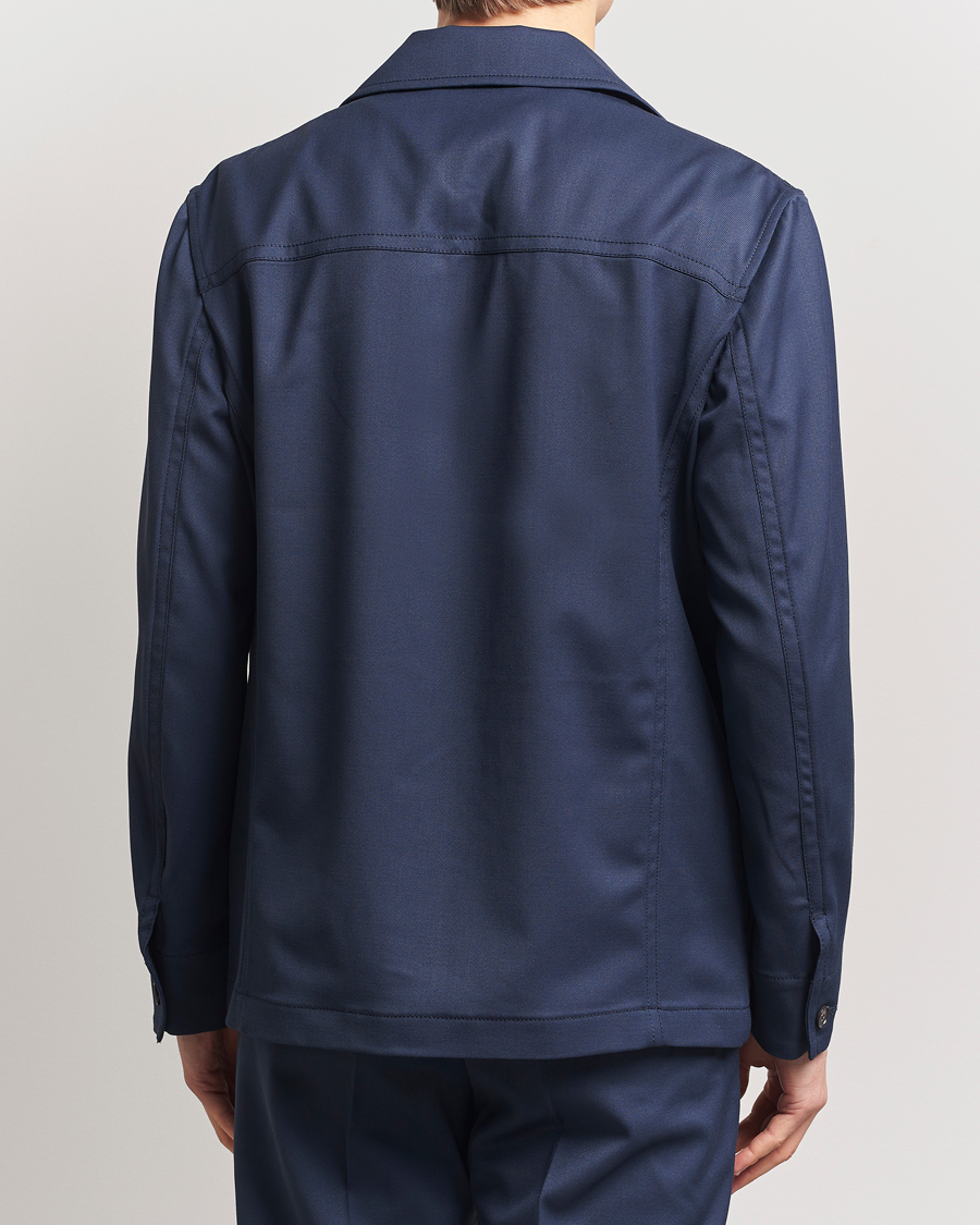 Herre | Jakker | Filippa K | Work Shirt Jacket Dusk Blue