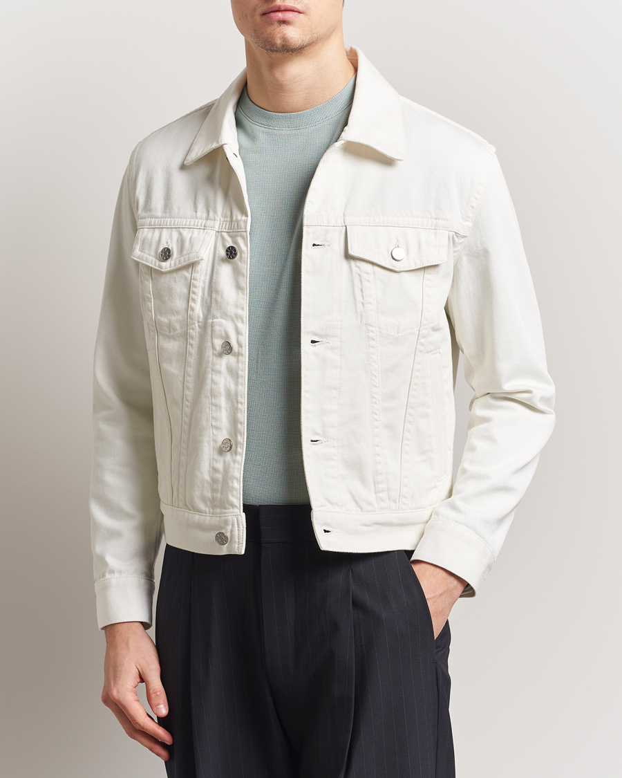 Herre | Jakker | Filippa K | Classic Jean Jacket Ecru Wash
