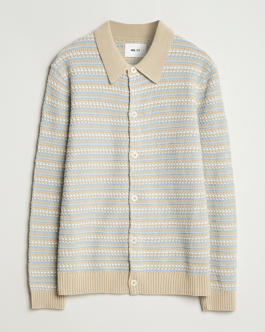 Herre | Gensere | NN07 | Jackie Cotton Structured Cardigan Multi