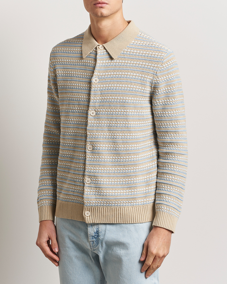 Herre | Gensere | NN07 | Jackie Cotton Structured Cardigan Multi