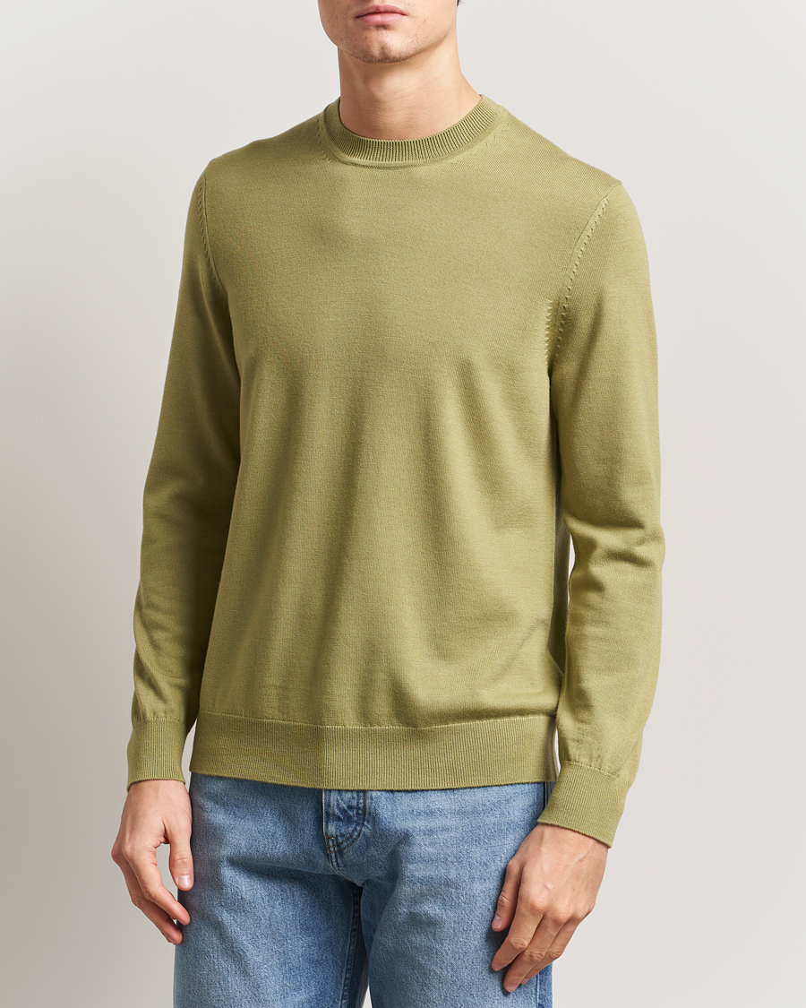 Herre | Gensere | NN07 | Ted Merino Crew Neck Pullover Evergreen