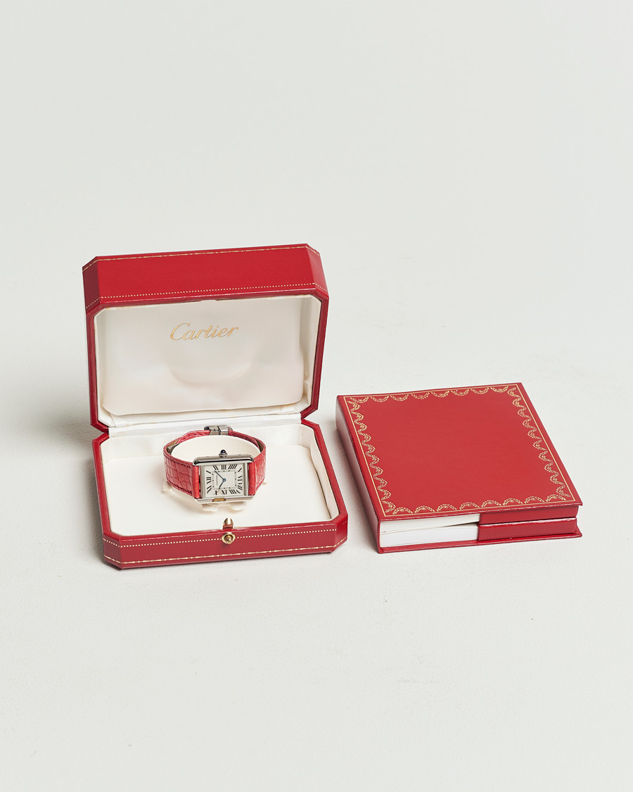 Herre | Cartier Pre-Owned Tank Solo | Cartier Pre-Owned | Tank Solo