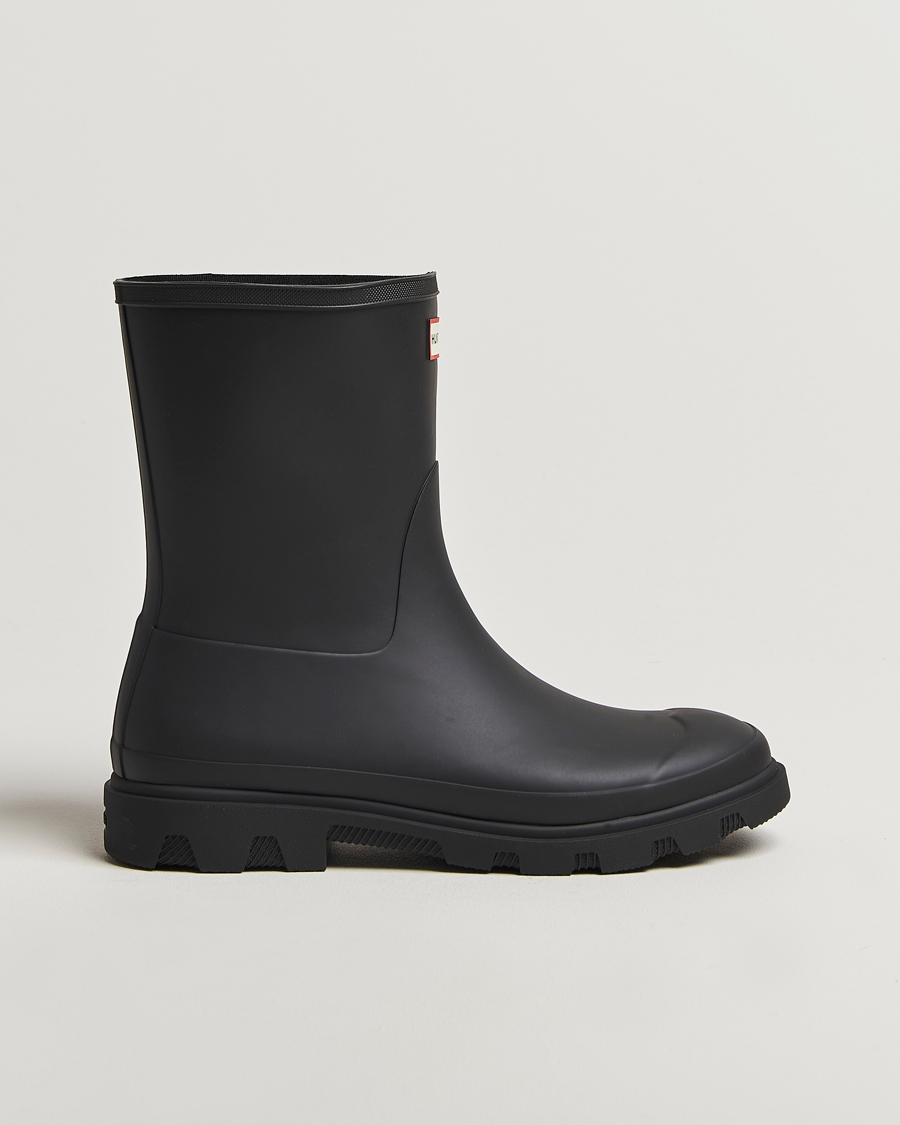 Herre | Kalosjer og gummistøvler | Hunter Boots | Downpour Short Boot Black