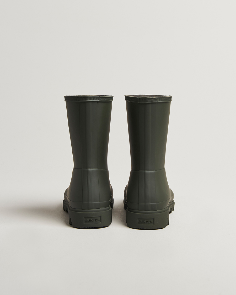 Herre | Kalosjer og gummistøvler | Hunter Boots | Downpour Short Boot Dark Olive