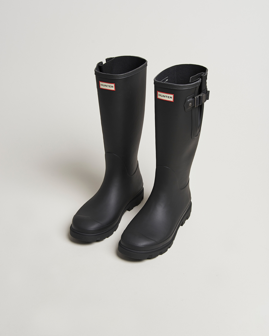 Herre | Kalosjer og gummistøvler | Hunter Boots | Downpour Adjustable Boot Black