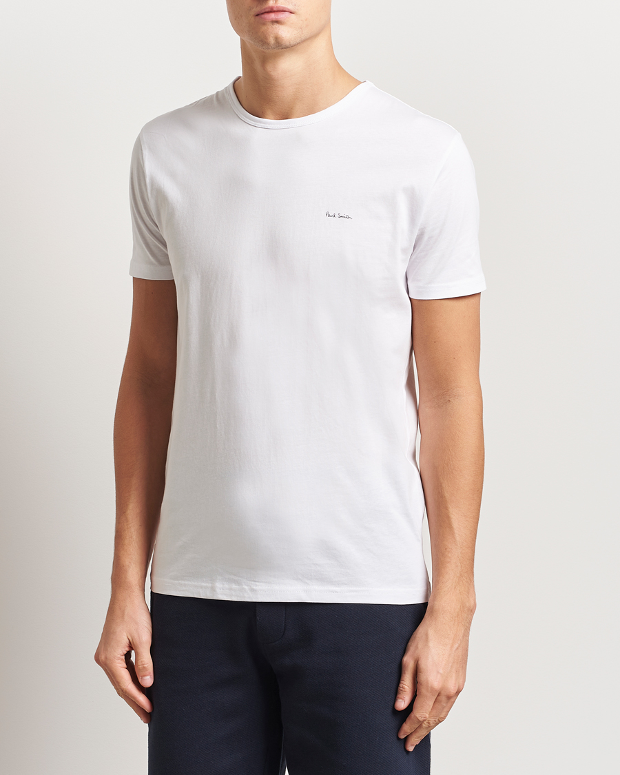 Herre | T-Shirts | Paul Smith | 3-Pack Crew Neck T-Shirt White