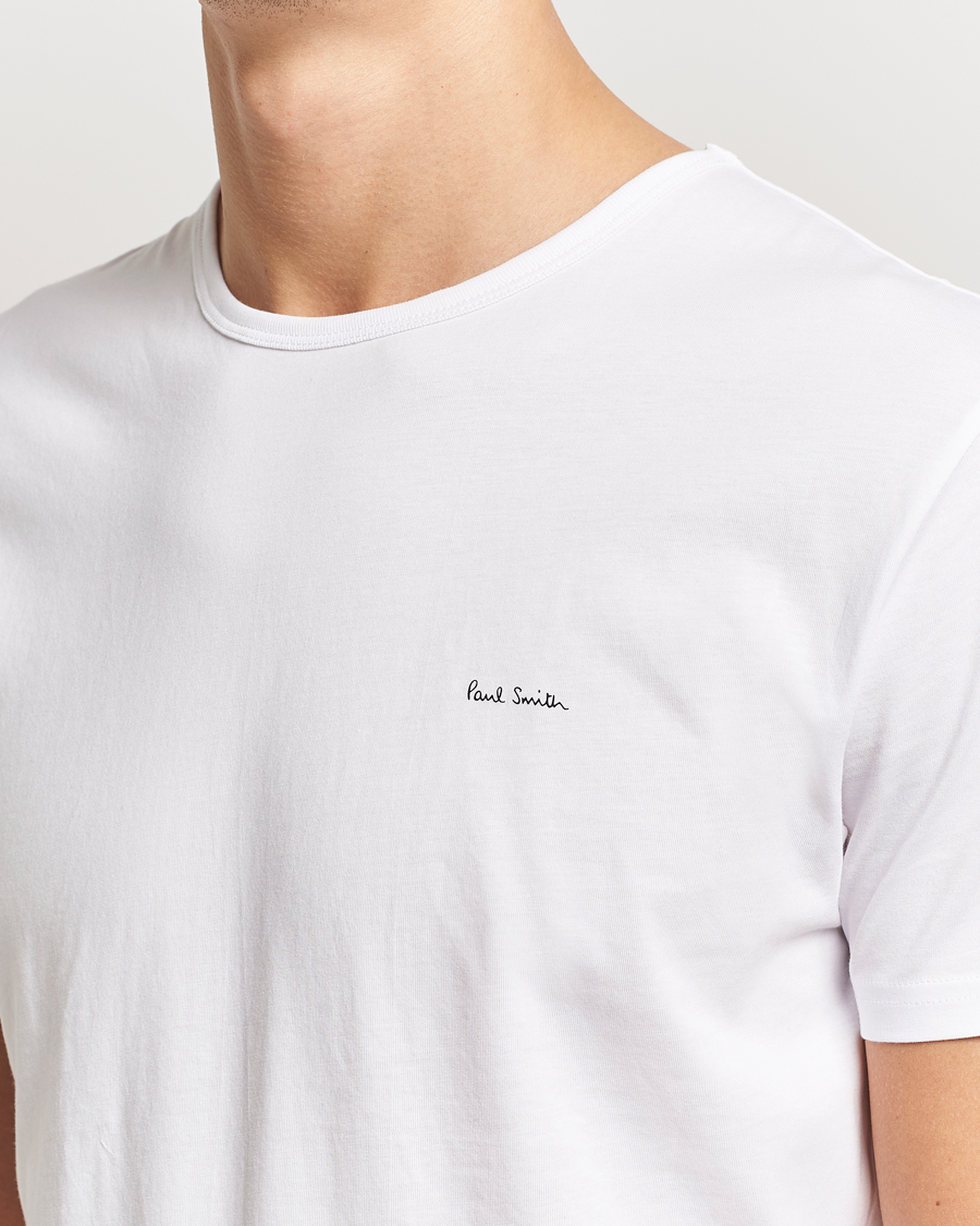 Herre | T-Shirts | Paul Smith | 3-Pack Crew Neck T-Shirt White