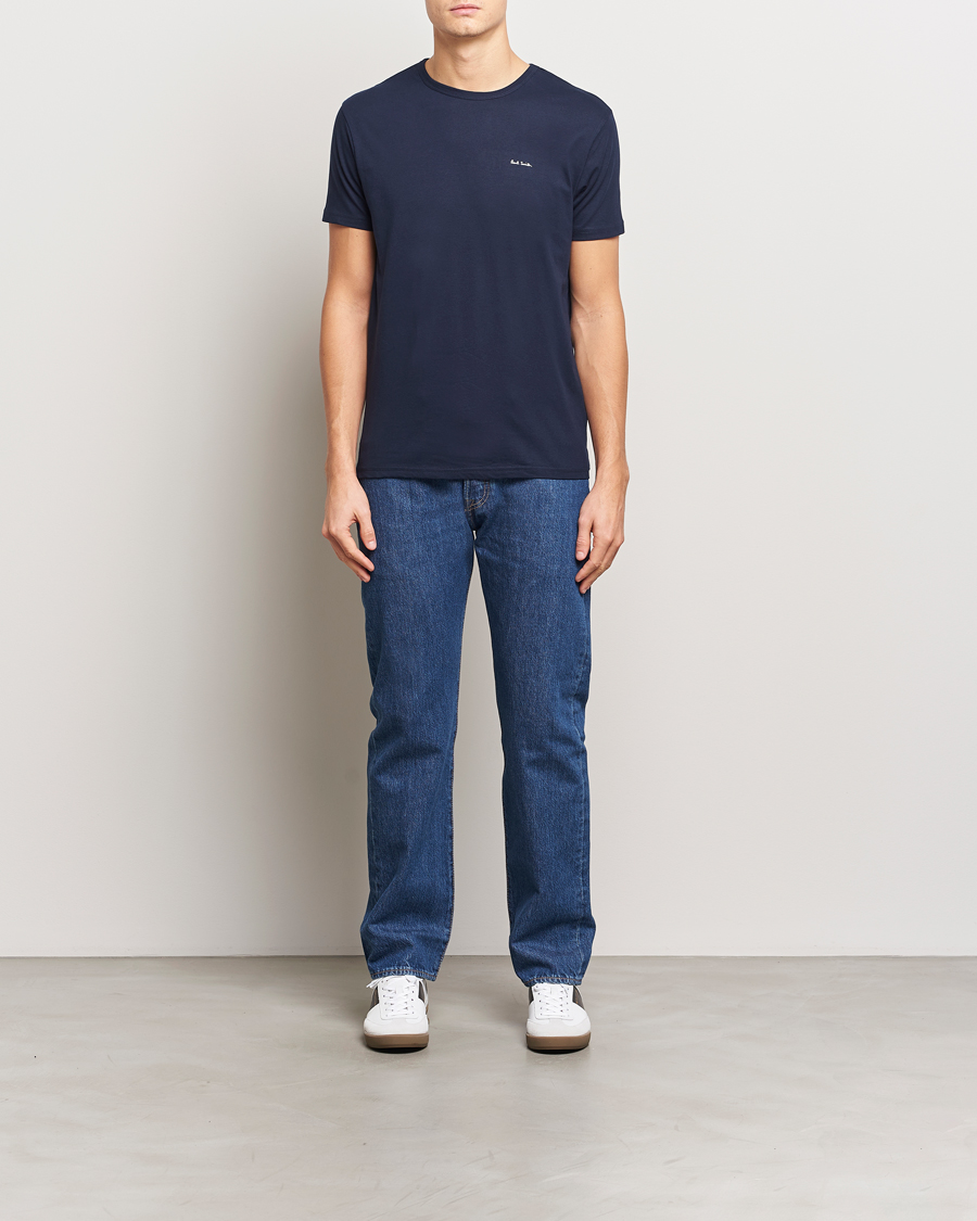 Herre | T-Shirts | Paul Smith | 3-Pack Crew Neck T-Shirt Navy