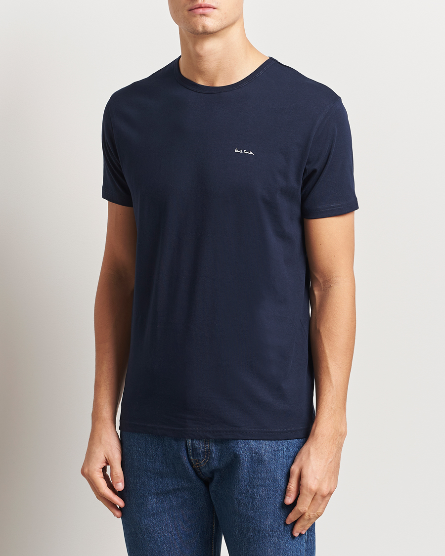 Herre | T-Shirts | Paul Smith | 3-Pack Crew Neck T-Shirt Navy
