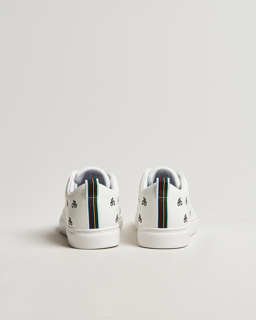 Herre | Sneakers | PS Paul Smith | Lee Cycle Embroidery Leather Sneaker White