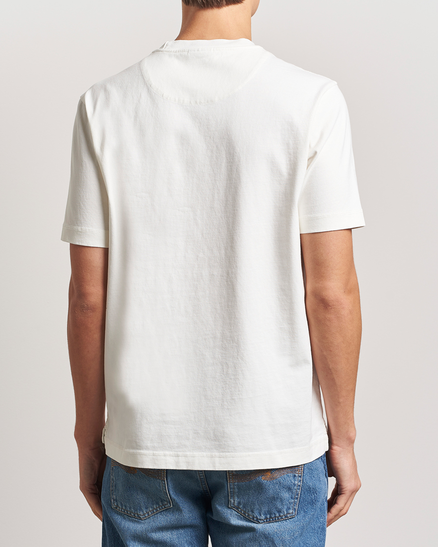 Herre | T-Shirts | PS Paul Smith | Bike Tyres Crew Neck T-Shirt White