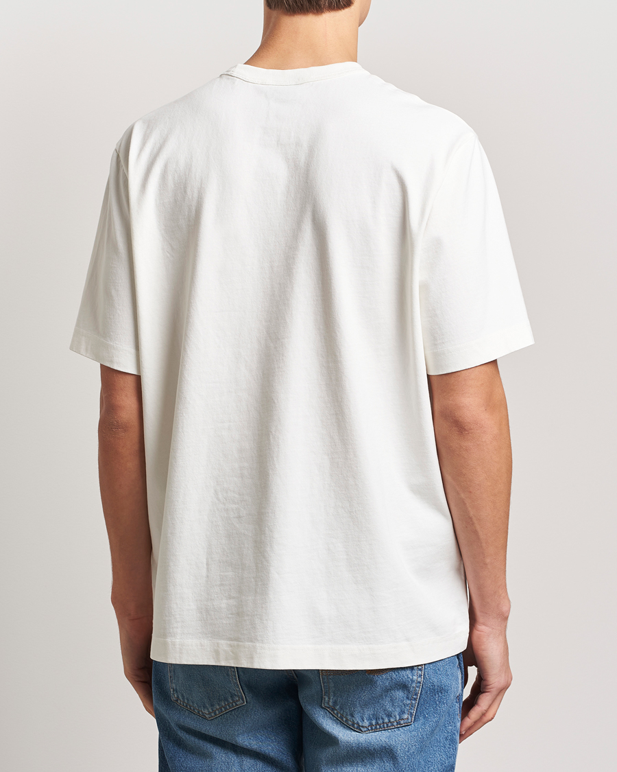 Herre | T-Shirts | PS Paul Smith | Flower Printed Crew Neck T-Shirt White