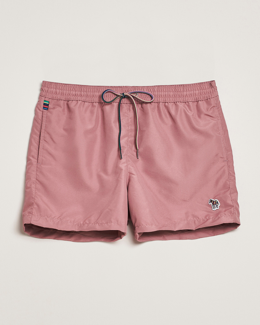 Herre | Badeshorts | Paul Smith | Zebra Swimshorts Dusty Red
