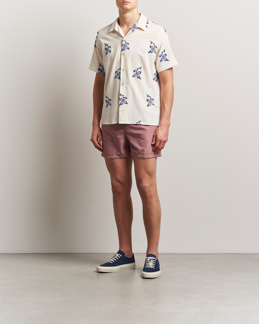 Herre | Badeshorts | Paul Smith | Zebra Swimshorts Dusty Red