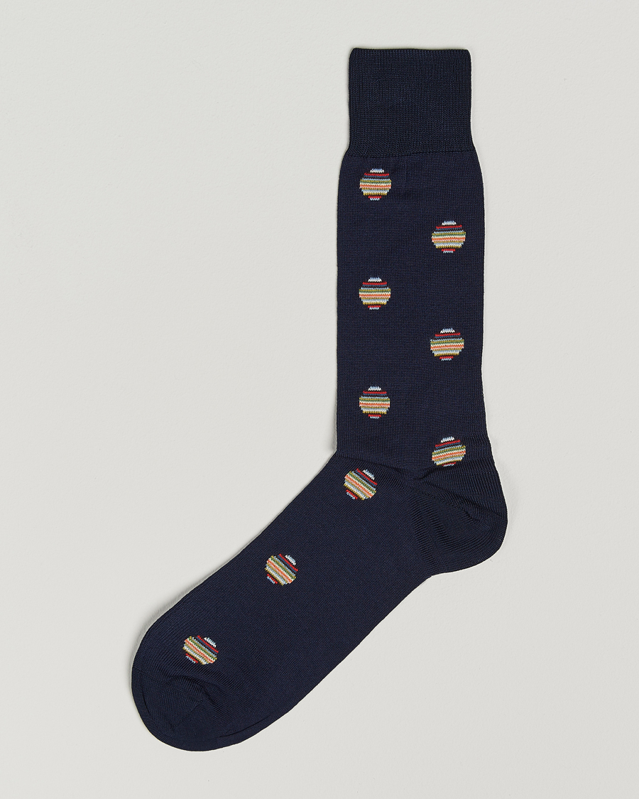 Herre | Undertøy | Paul Smith | Signature Polka Sock Navy
