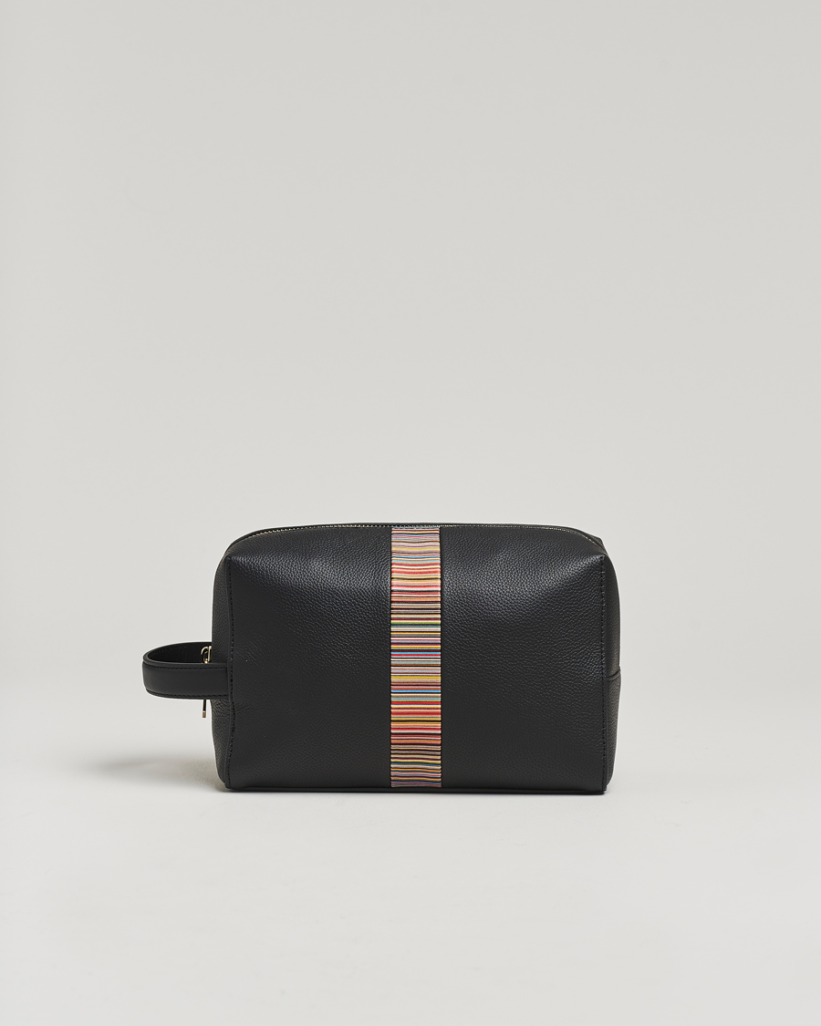 Herre | Vesker | Paul Smith | Signature Trim Washbag Black