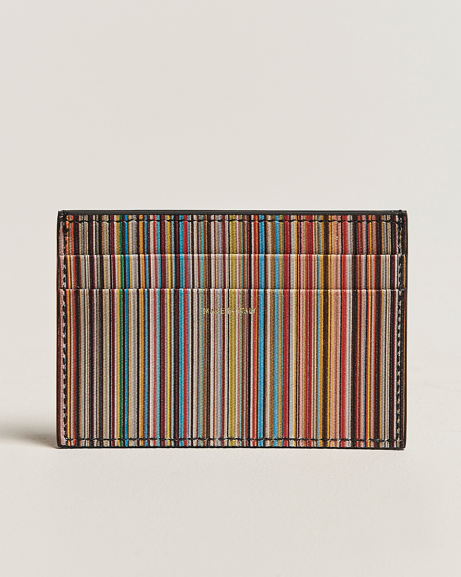 Herre | Lommebøker | Paul Smith | Paul SmithSignature Stripe Card HolderBlack
