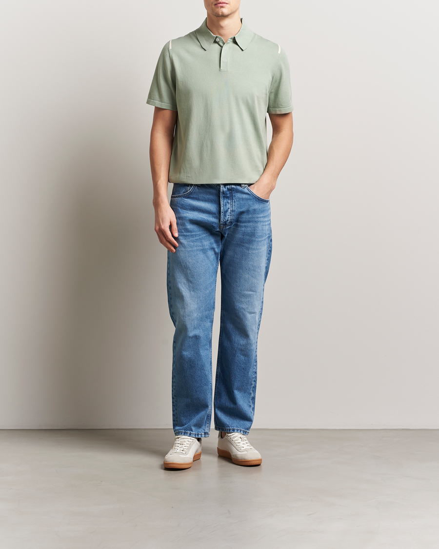 Herre | Pikéer | Paul Smith | Cotton Knitted Polo Green