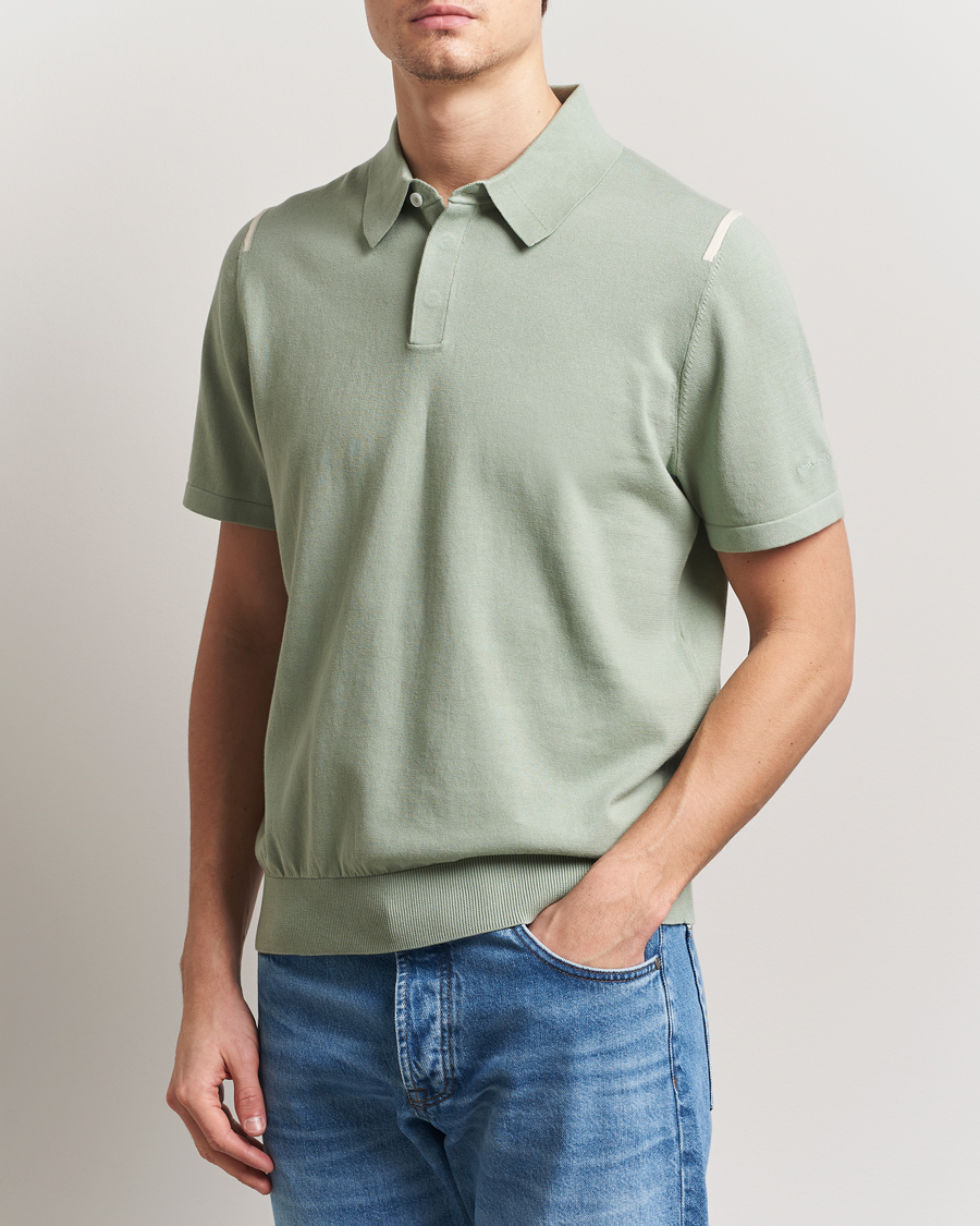 Herre | Pikéer | Paul Smith | Cotton Knitted Polo Green
